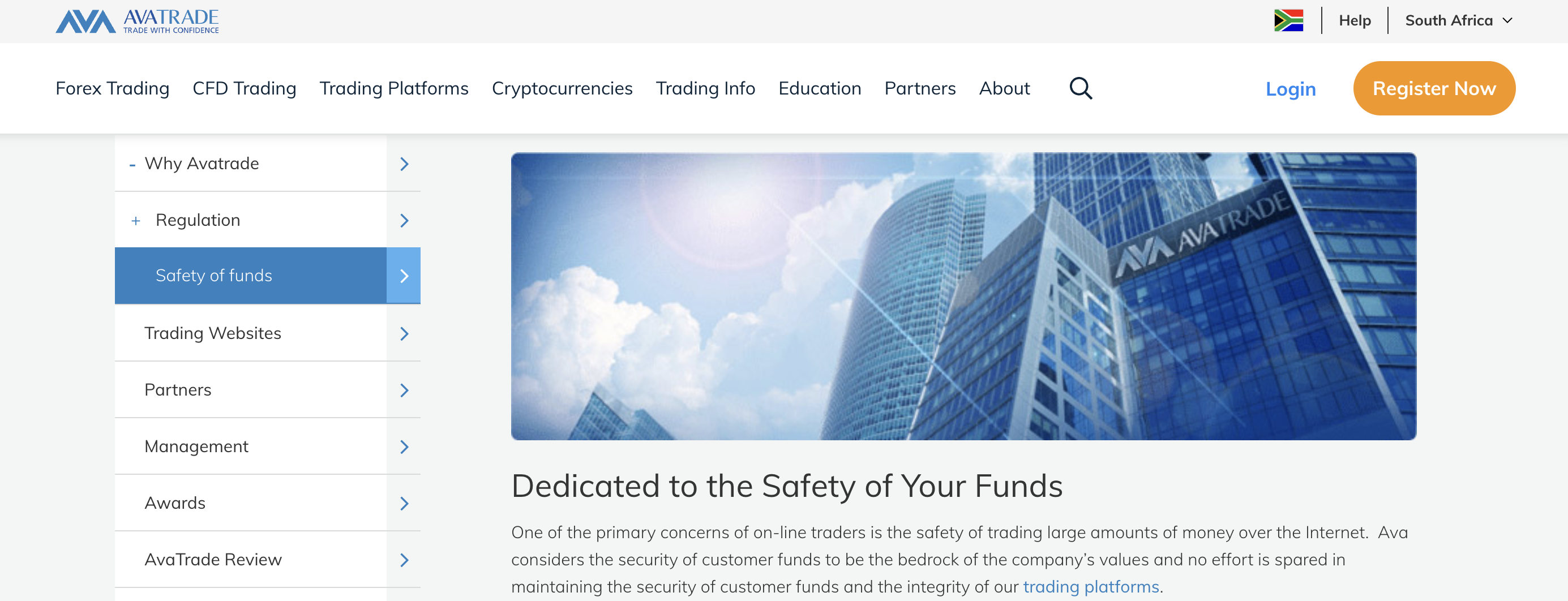Client Fund Security and Safety Features
