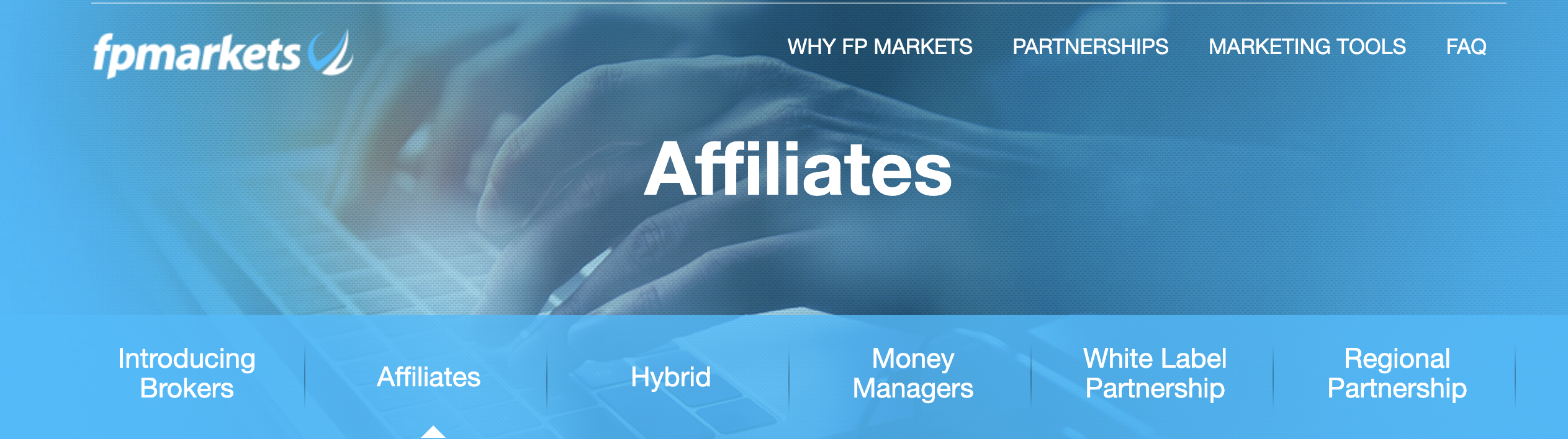FP Markets Affiliate Program Features