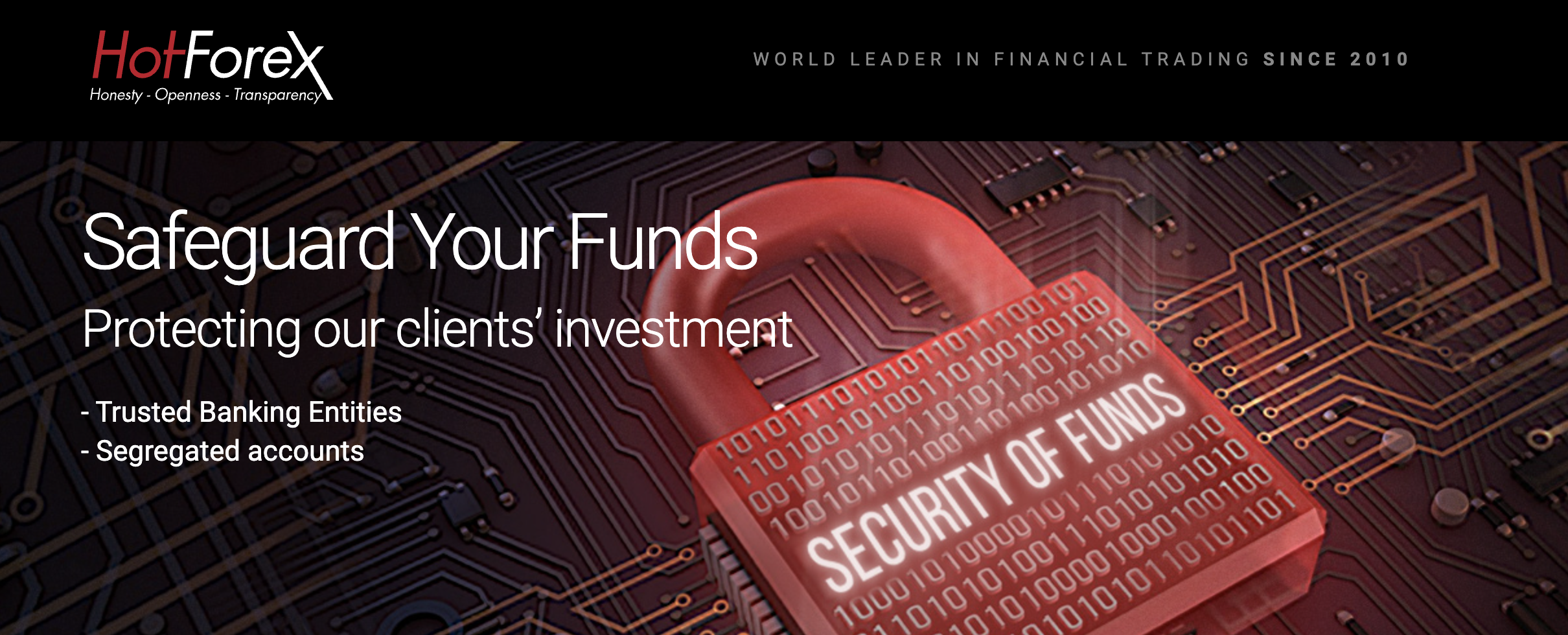 HF Markets Client Fund Security and Safety Features