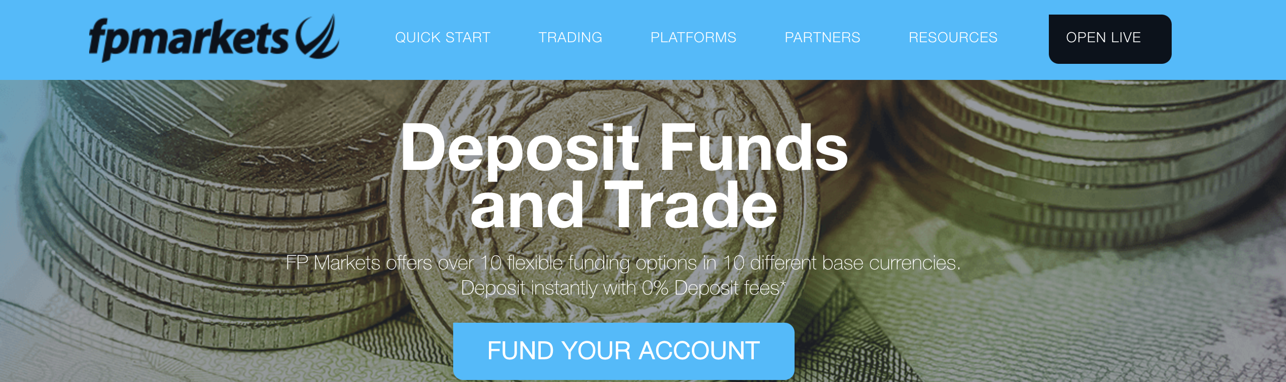 How to Deposit Funds with FP Markets
